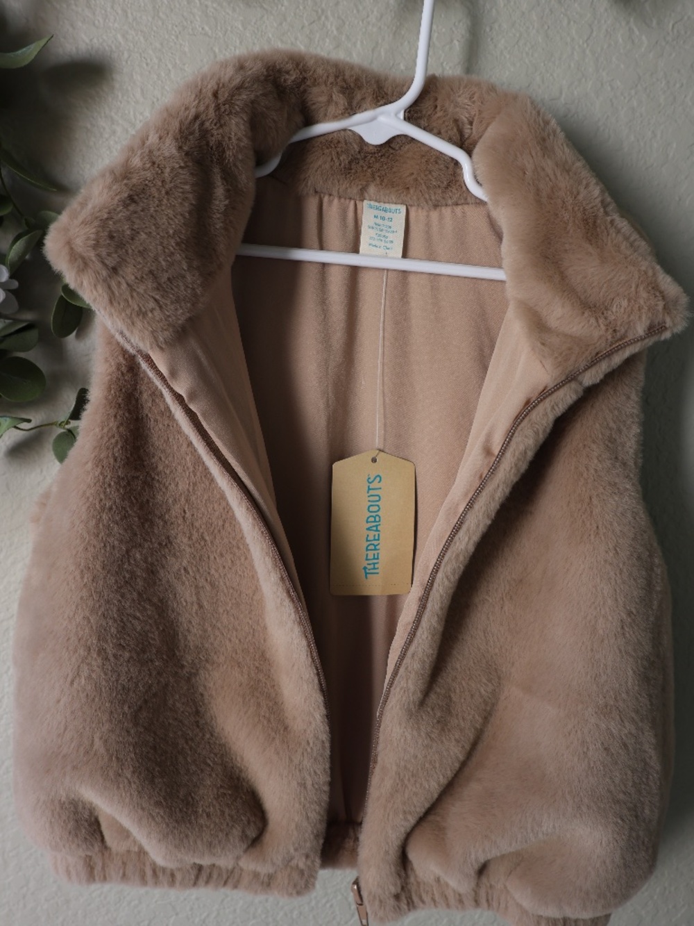 Thereabouts - Faux Fur Vest (girls)